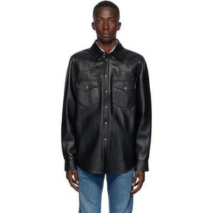 Gucci 2025 leather shirt