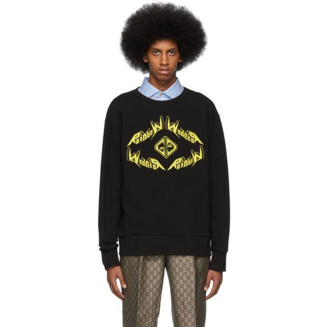 Gucci Black Rainbow Sweatshirt