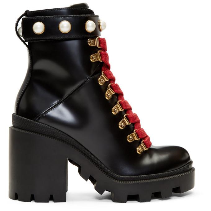 Gucci Black Trip Boots