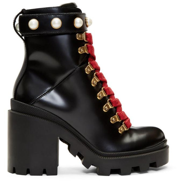 Gucci Black Trip Boots