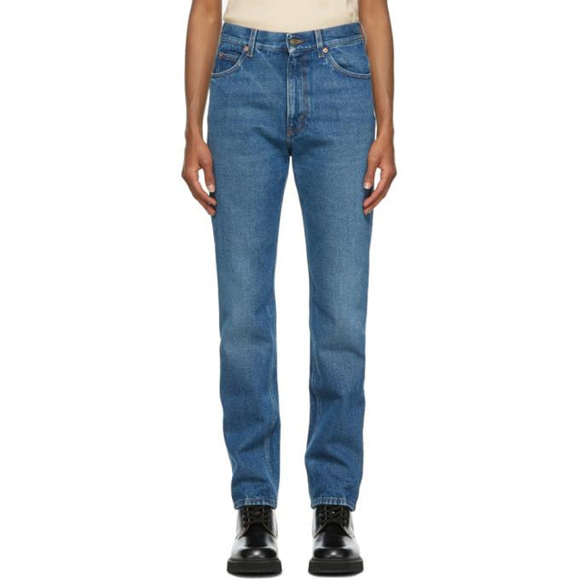 Gucci Blue Eco Wash Organic Cotton Jeans