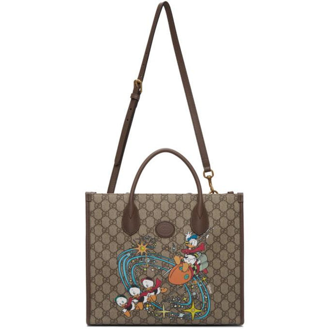 Gucci Multicolor Disney Edition Small Donald Duck Tote