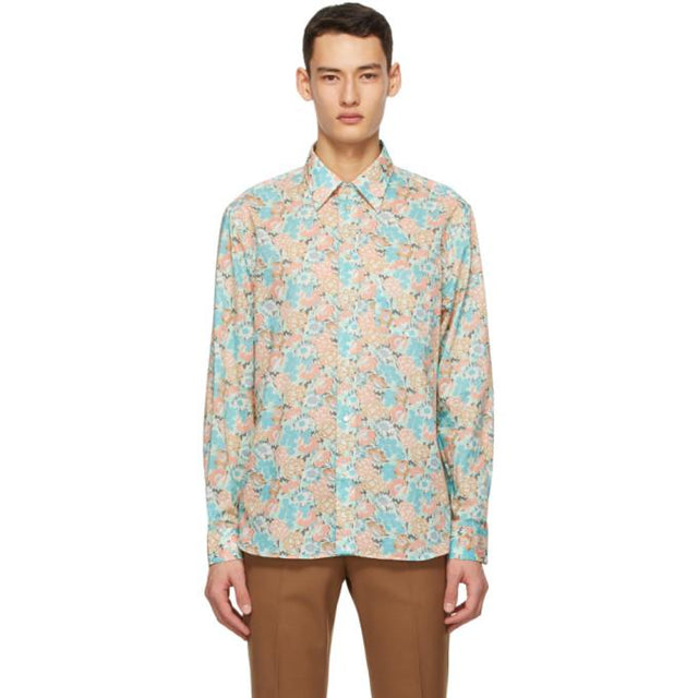 Gucci Multicolor Liberty London Edition Floral Shirt