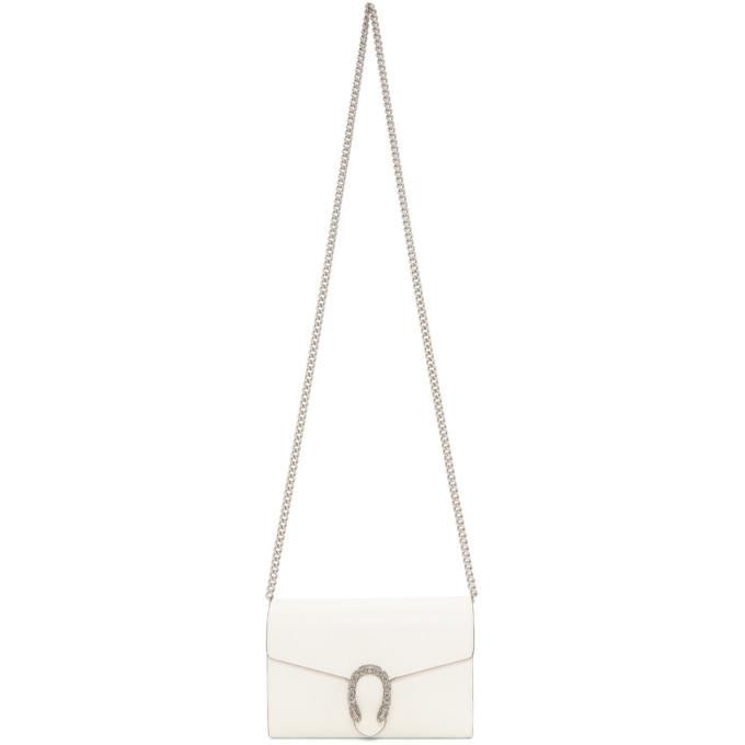 Gucci Off-White Dionysus Chain Wallet Bag