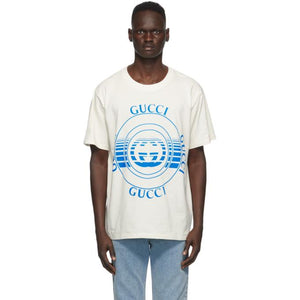 Gucci off hot sale white t shirt