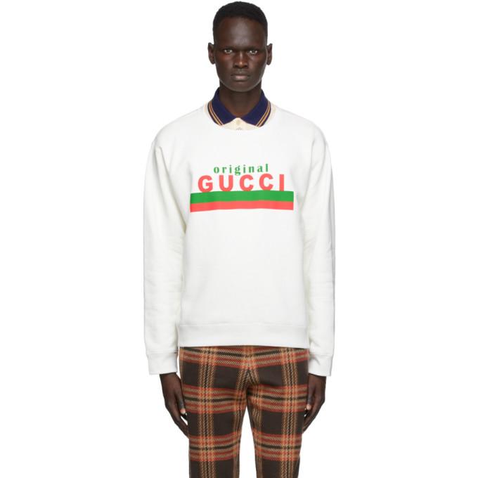 Gucci Off-White Logo Sweatshirt