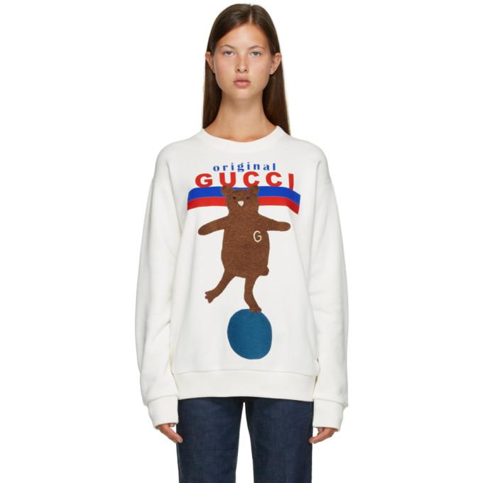 Gucci Off-White Original Gucci Bear Sweater