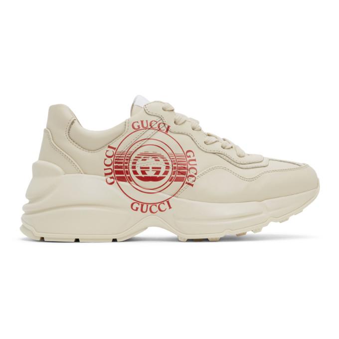 Gucci Off-White Rhyton Sneakers