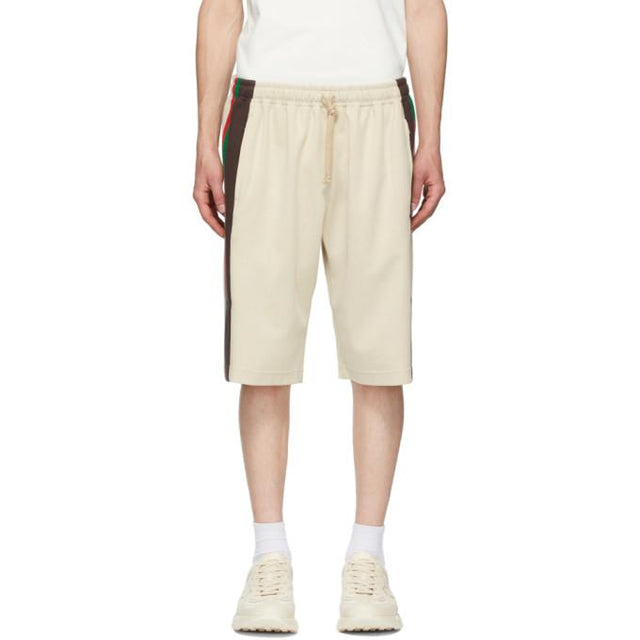 Gucci Off-White Technical Jersey Shorts