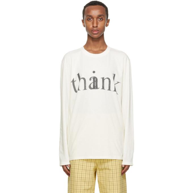 Gucci Off-White Think/Thank Long Sleeve T-Shirt