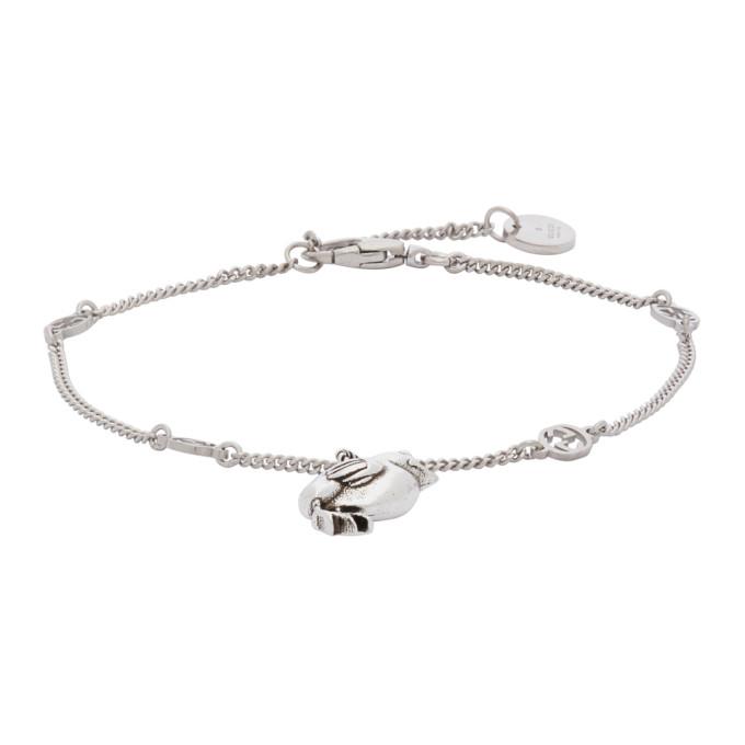 Gucci Silver Chick Bracelet