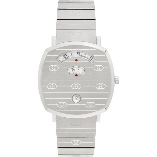 Gucci Silver Grip Watch