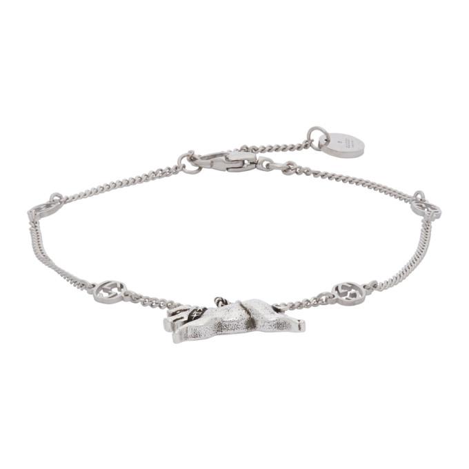 Gucci Silver Piglet Bracelet