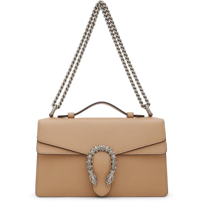 Gucci Tan Small Dionysus Shoulder Bag