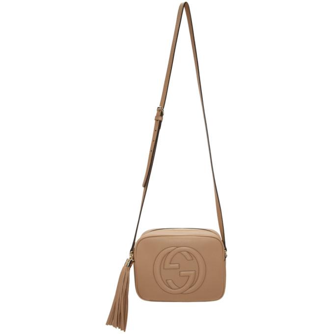 Gucci Tan Small Soho Disco Bag