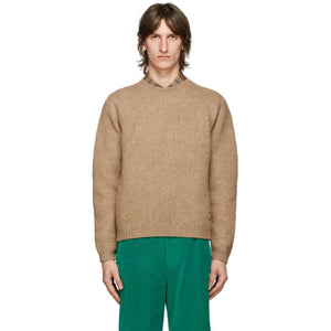 Gucci Tan Wool GG Sweater