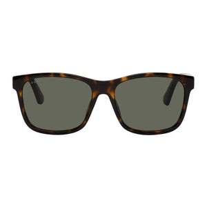 Gucci Tortoiseshell Square Sunglasses