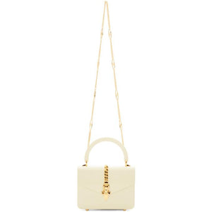 Gucci White Plexiglass Mini Sylvie Top Handle Bag