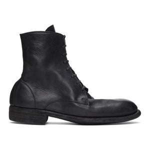 Guidi Black 995 Lace-Up Boots