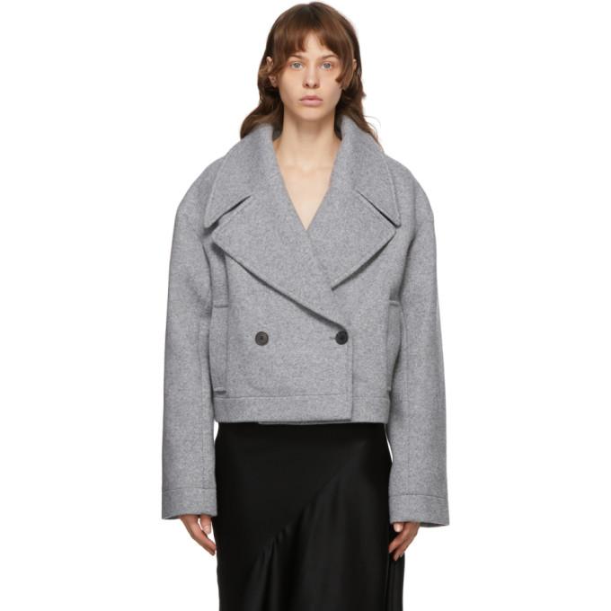 Haider Ackermann Grey Wool Savoia Jacket