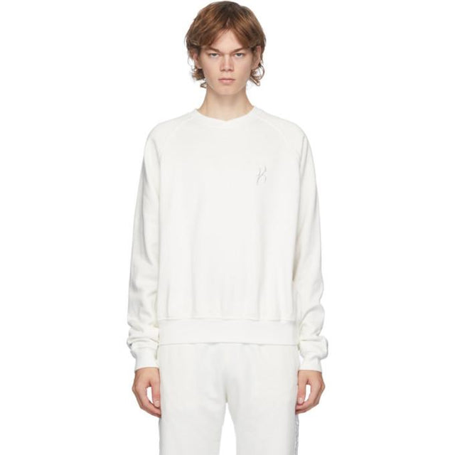 Haider Ackermann Off-White Logo Tape Sweatshirt