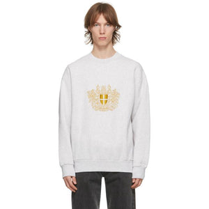 Han Kjobenhavn Grey Artwork Crew Sweatshirt