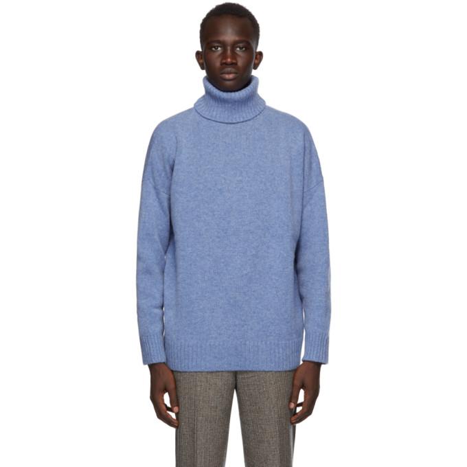 Harmony Blue Windy Turtleneck
