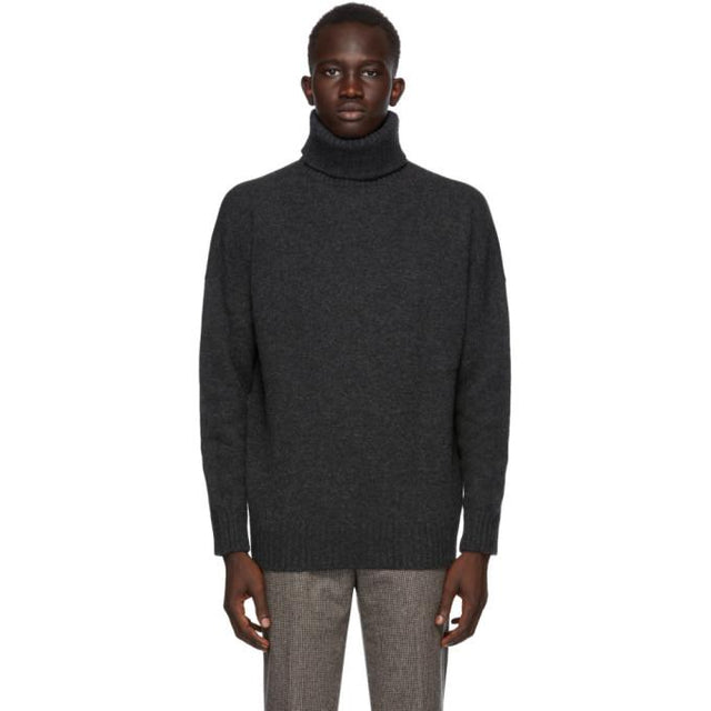 Harmony Grey Windy Turtleneck