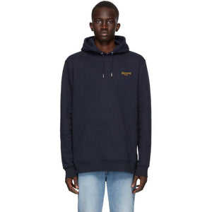 Harmony Navy Cursive Hoodie