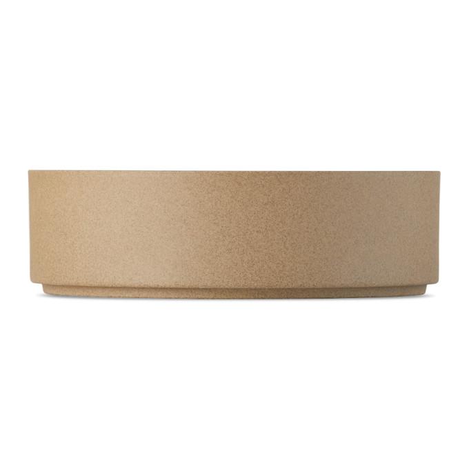 Hasami Porcelain Beige HP009 Bowl-BlackSkinny