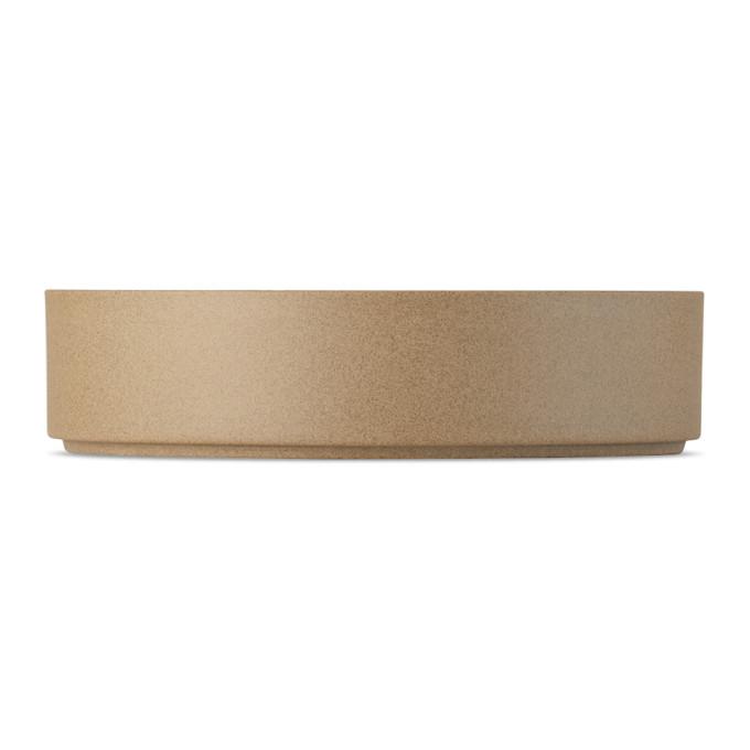 Hasami Porcelain Beige HP010 Bowl-BlackSkinny