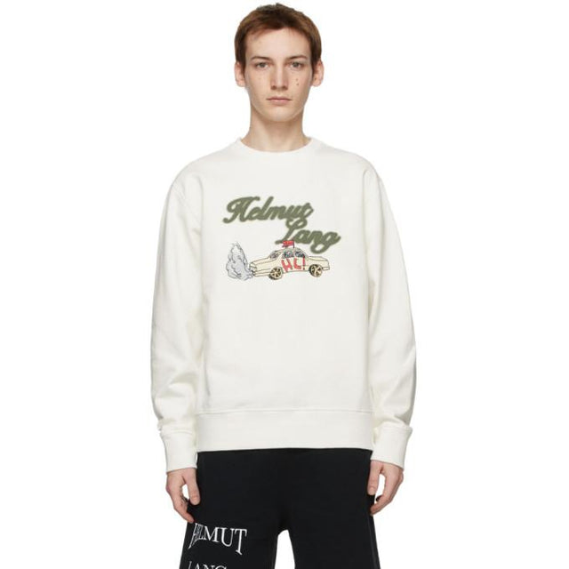 Helmut Lang Off-White Saintwoods Edition HL Taxi Sweatshirt