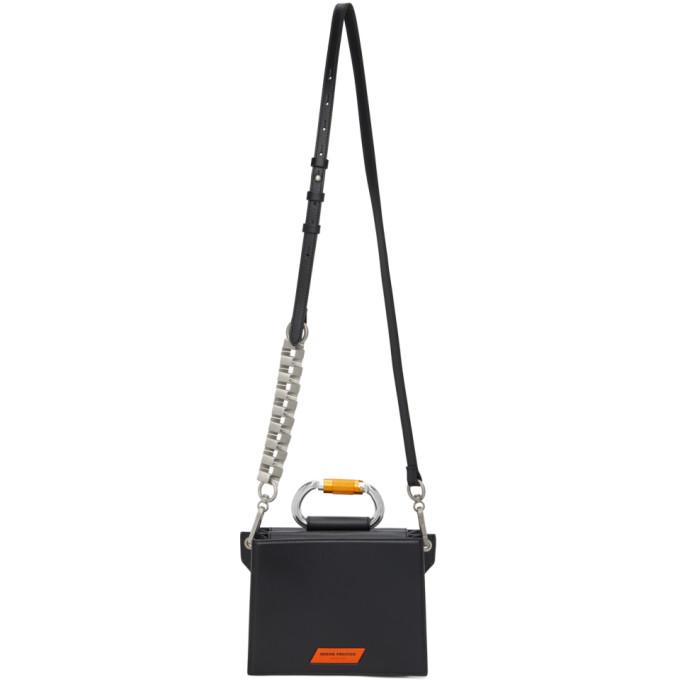 Heron Preston Black Carabiner Shoulder Bag