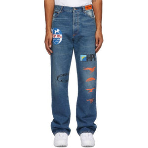 Heron Preston Blue Style Inc. Jeans
