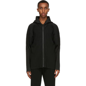 Homme Plisse Issey Miyake Black Monthly Colors August Hoodie