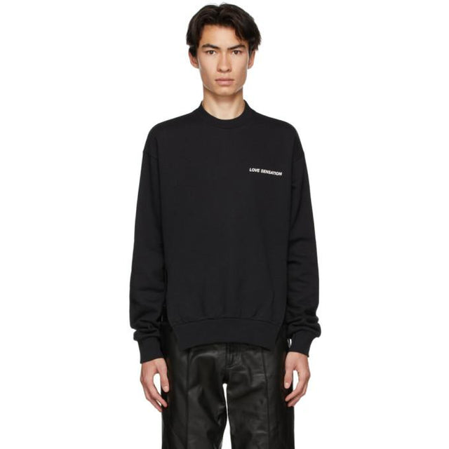 Honey Fucking Dijon Black Print Love Sensation Sweatshirt