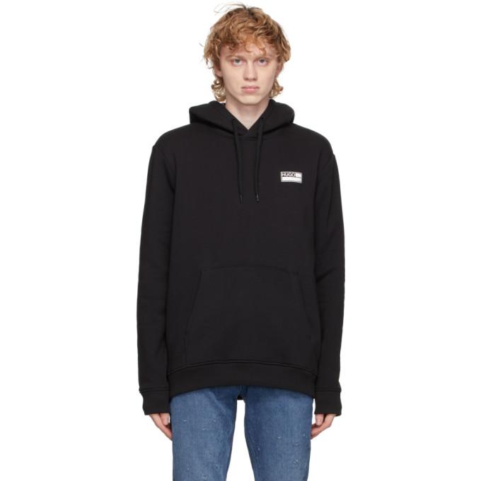 Hugo Black Doyano Hoodie