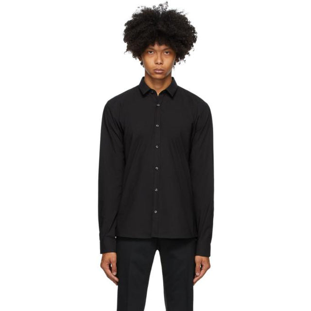 Hugo Black Extra-Slim Long Sleeve Shirt