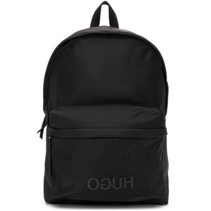 Hugo Black Record Backpack
