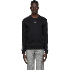 Hugo Black Vertical Logo Sweatshirt