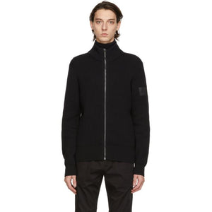 Hugo Black Wool Sambreno Sweater