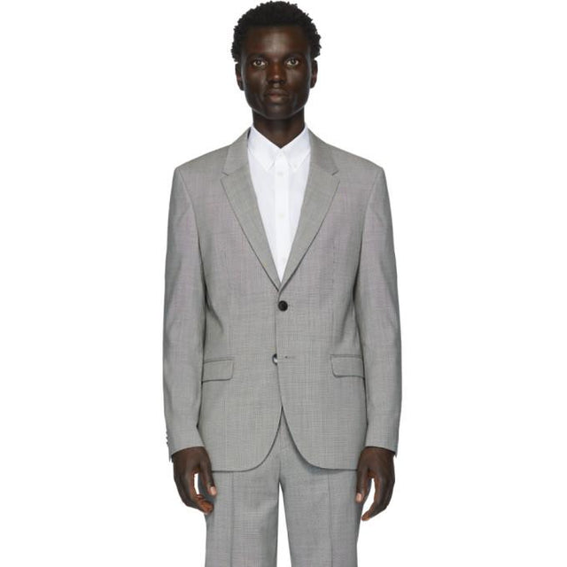 Hugo Grey Houndstooth Blazer