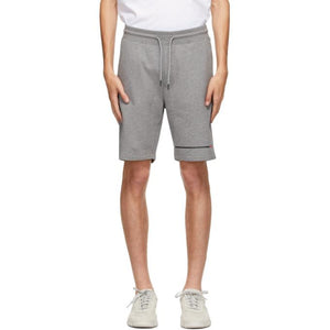 Hugo Grey Stripe Logo Shorts
