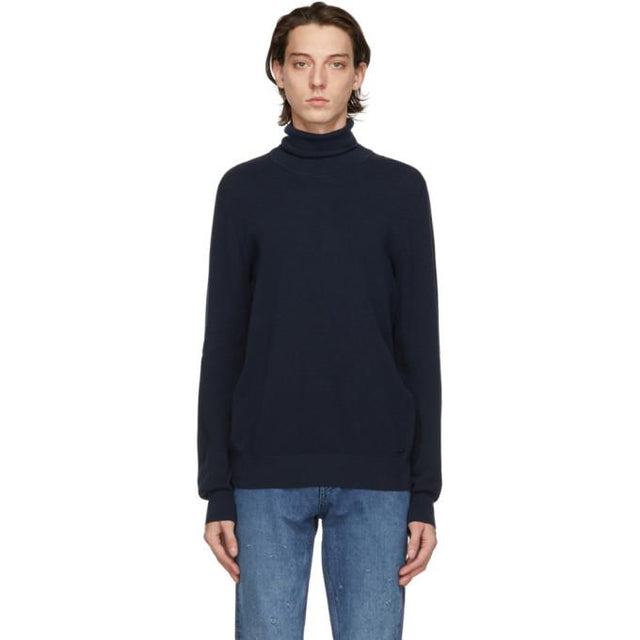 Hugo Navy San Roberto Turtleneck