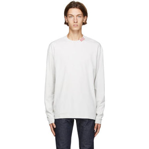 Hugo Off-White Dotch Long Sleeve T-Shirt
