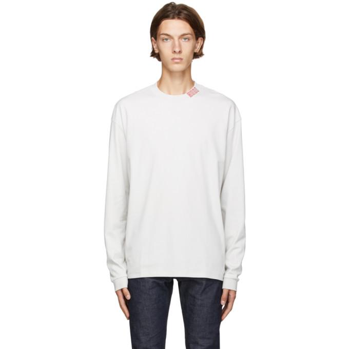 Hugo Off-White Dotch Long Sleeve T-Shirt