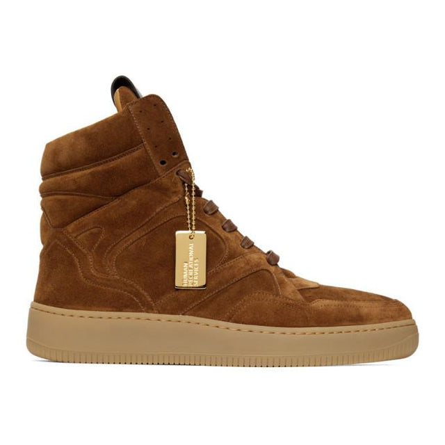 Human Recreational Services Brown Suede Mongoose Sneakers