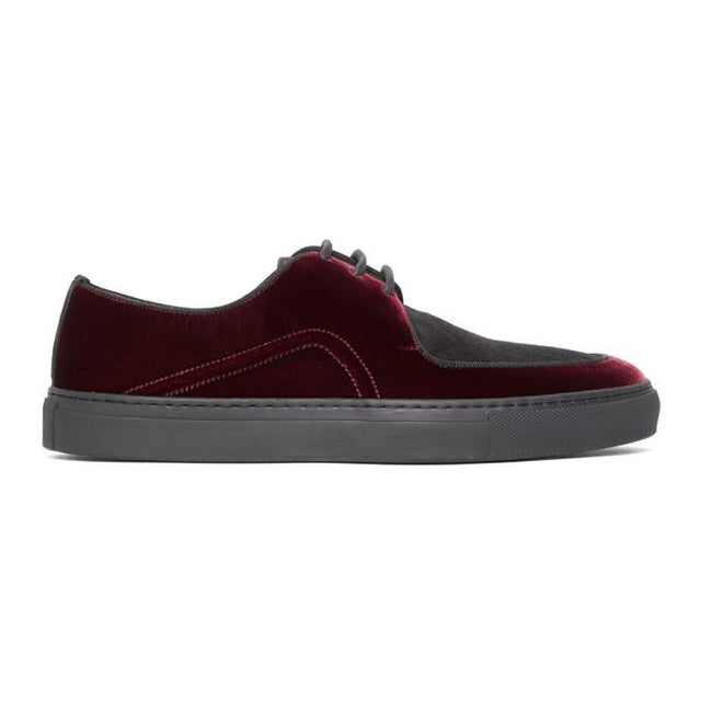 Human Recreational Services Red and Black Belmont Sneakers