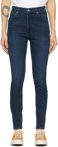 Citizens of Humanity Indigo Chrissy Skinny Jeans - Citoyens de l'humanité Indigo Chrissy Skinny Jeans - 인류 인디고 Chrissy Skinny 청바지의 시민