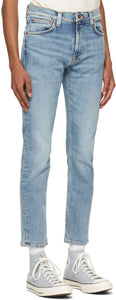 Nudie Jeans Indigo Lean Dean Jeans